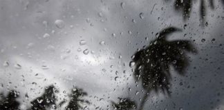 Aguaceros, tronadas y ráfagas de viento en varias localidades por efectos de vaguada