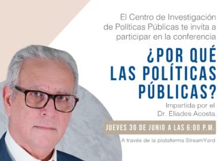 CIPP auspiciará conferencia sobre políticas públicas
