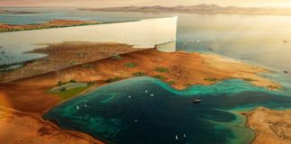 La ciudad futurista con rascacielos espejados que se construirá en el desierto