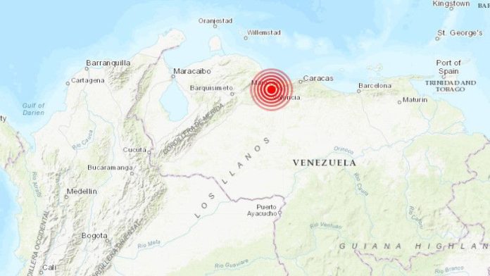 Reportan sismo en Venezuela