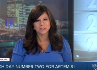 Una presentadora de noticias sufre un principio de derrame cerebral en directo