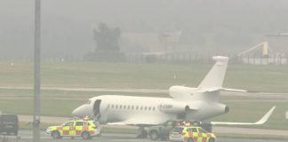 miembros de la familia real británica ha aterrizado en Escocia