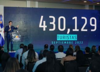 A pesar del huracán Fiona, más de 430 mil turistas visitaron la República Dominicana