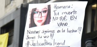 Joven mexicana Ingrid Escamilla
