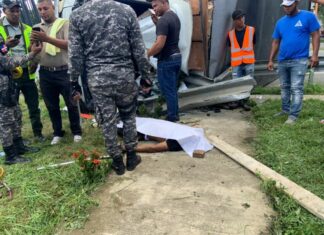Un muerto y dos heridos en accidente de tránsito en Palmerito, Bonao