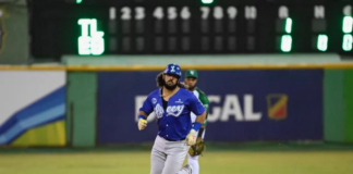 Alfaro y Hall colocan al Licey a un juego del campeonato