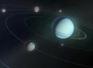 Cuatro grandes lunas de Urano probablemente contienen océanos Imagen Ilustrada