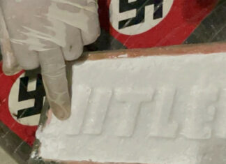 Incautan en Perú 58 kg de cocaína en ladrillos marcados con simbología nazi