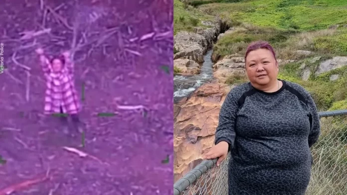 Una mujer se extravía en un matorral australiano y sobrevive 5 días a base de paletas de caramelo y vino