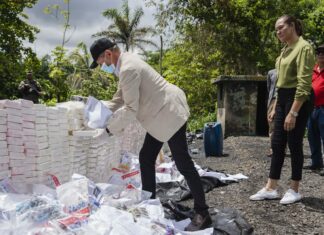 Autoridades encabezan incineración de más de 1,450 kilos de drogas