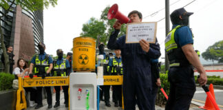 Japón empieza a verter agua de mar en el túnel que servirá para liberar al océano agua radioactiva de Fukushima