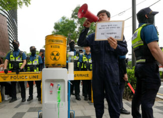 Japón empieza a verter agua de mar en el túnel que servirá para liberar al océano agua radioactiva de Fukushima