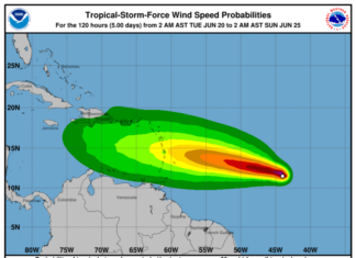 Onamet recomienda estar atentos a los boletines oficiales ante el paso de tormenta Bret