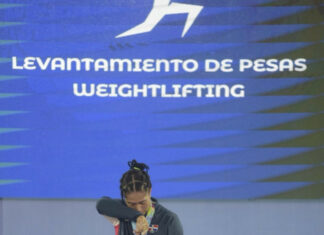Yudelina Mejía, Daiana Serrano y Fransheska Matías tuvieron una destacada actuación en el torneo de pesas de los Juegos Centroamericanos y del Caribe que se celebran en El Salvador.