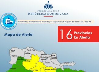 Dieciséis provincias en alerta por los efectos de una vaguada