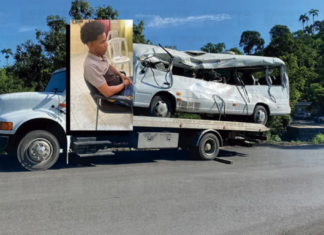 Tres meses prisión a chofer chocó autobús escolar en Hato Mayor