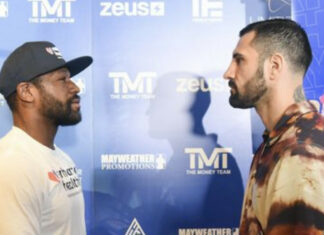 Durante el combate de exhibición entre dos figuras destacadas del mundo del boxeo, Floyd Mayweather Jr. y John Gotti III, se desató un incidente tras una controversial decisión del árbitro.