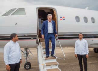 Presidente Abinader llega hacia Belice para participar en la LVll Cumbre de Jefes de Estados y Gobierno del SICA Imagen Ilustrada