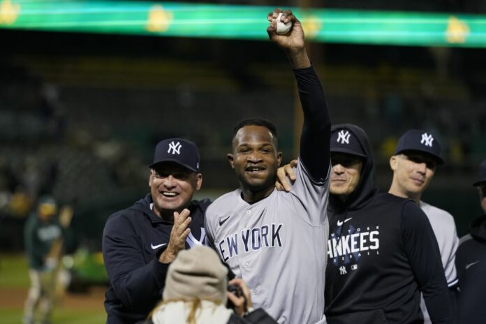Desde que llegó a las Grandes Ligas hace seis años, Domingo Germán ha sido todo menos perfecto. El derecho de los Yankees de Nueva York lanzó el juego perfecto número 24 en la historia de las Grandes Ligas el miércoles por la noche, retirando a todos los bateadores de Oakland en una victoria de 11-0 sobre los Atléticos.