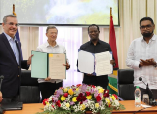 Presidentes RD y de Guyana trabajarán para lograr estabilidad política en Haití