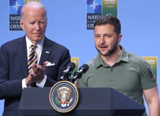 «Malas noticias para usted»: Biden inicia reunión con una broma dirigida a Zelenski