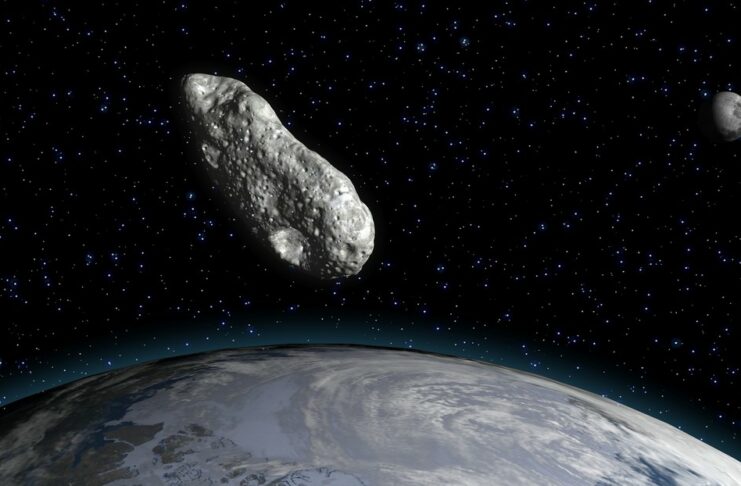 Detectan un asteroide de gran tamaño recién dos días después de su paso cerca de la Tierra