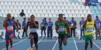 El atleta dominicano José González se hizo con la plata en San Salvador en los 100 metros masculinos de los Juegos Centroamericanos y del Caribe, tras el guyanés Emanuel Archibald.