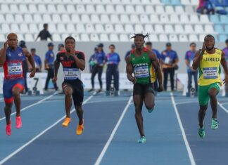 El atleta dominicano José González se hizo con la plata en San Salvador en los 100 metros masculinos de los Juegos Centroamericanos y del Caribe, tras el guyanés Emanuel Archibald.