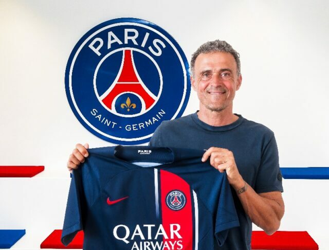 PSG presenta al español Luis Enrique como nuevo entrenador
