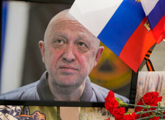 Entierran al jefe del grupo Wagner, Yevgueni Prigozhin, en San Petersburgo