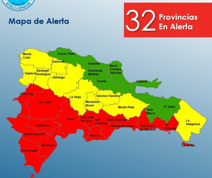 La Oficina Nacional de Meteorología (Onamet), conjuntamente con el Centro de Operaciones de Emergencia (COE), informó este domingo que la tormenta tropical Franklin incidirá sobre el país este martes en horas de la tarde, aunque a partir de del lunes algunos campos nubosos provocarán aguaceros hacia el este de República Dominicana.