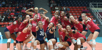 La República Dominicana barrió este viernes 3-0 (25-14, 25-21, 25-19) a la representación de Cuba, para citarse con Estados Unidos en la Serie Final de la Tercera Copa Panamericana de Voleibol Final Six, que se desarrolla en el Palacio del Voleibol Gióriver Arias, del Centro Olímpico Juan Pablo Duarte.