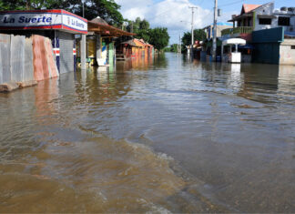 Barahona, SC y GSD las zonas más afectadas por las lluvias dejadas por Franklin