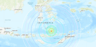 Un terremoto de magnitud 7,1 se ha registrado a las 19:55 (hora UTC) de este lunes frente a las costas de Indonesia, en el mar de Bali, informa el Servicio Geológico de EE.UU. (USGS, por sus siglas en ingles).