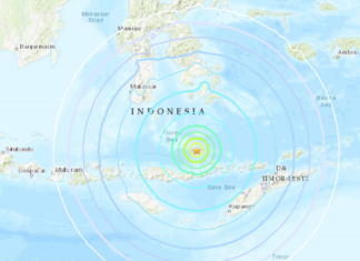 Se registra un terremoto de magnitud 7,1 frente a las costas de Indonesia Un terremoto de magnitud 7,1 se ha registrado a las 19:55 (hora UTC) de este lunes frente a las costas de Indonesia, en el mar de Bali, informa el Servicio Geológico de EE.UU. (USGS, por sus siglas en ingles).