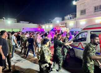 Asciende a 113 las víctimas de incendio durante una boda en Irak