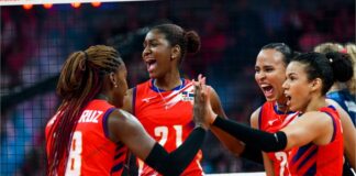 La Selección de Voleibol Femenina de la República Dominicana obtuvo este miércoles su tercera victoria seguida al vencer a México con marcador de tres sets por cero (25-17, 27-25 y 25-16), correspondiente al Grupo A, del Torneo Preolímpico que se celebra en China.