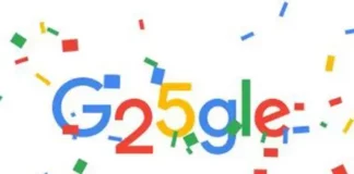 El “doodle” del día -las variaciones sobre el logo oficial que la empresa Google hace con los eventos o aniversarios más destacados- celebra hoy los 25 años del nacimiento del buscador más popular de la red.