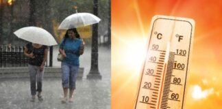 La Onamet informó que las condiciones del tiempo siguen dominadas por los efectos de una vaguada asociada al Huracán LEE, la cual se combina con el viento de componente sur/sureste, ambos favorecen los desarrollos nubosos para que desde las primeras horas de la mañana se presenten aguaceros puntuales con tronadas y ocasionales ráfagas de viento hacia el litoral costero Caribeño y la región noreste.