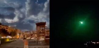 Un meteorito de gran tamaño cae sobre Turquía y sorprende a su población: «Imponente”