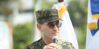 El ministro de Defensa, teniente general Carlos Díaz Morfa