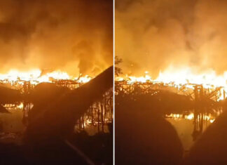 Más de 150 casas de madera son arrasadas por el incendio en una ciudad de Sao Paulo