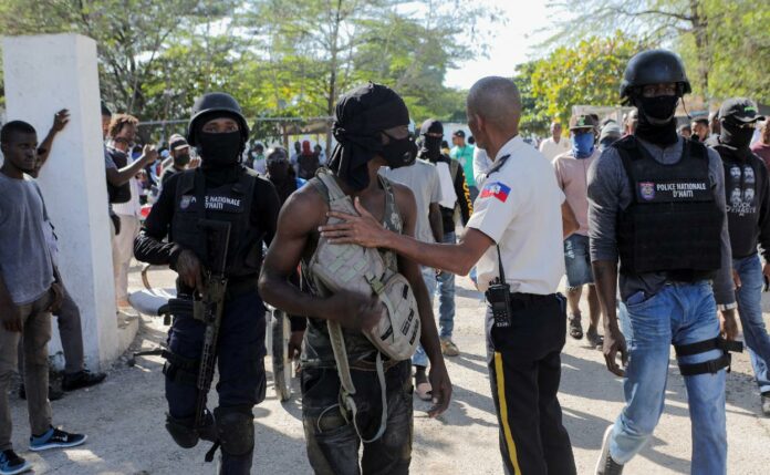 Fuerzas militares haitianas fueron desplegadas este martes en la zona fronteriza donde se lleva a cabo la construcción de un canal para desviar el río Masacre.