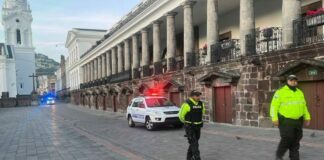 Reportan amenaza de bomba en una plaza del Centro Histórico de Quito