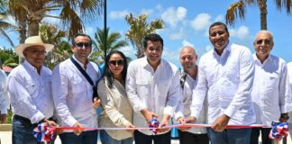 El ministro de Turismo, David Collado, inauguró este domingo el Paseo Peatonal Turístico dedicado a la música típica en este municipio, un punto de interés y de encuentro en la zona que forma parte del proyecto de remozamiento de espacios públicos y de impulso a ese destino.