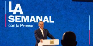 - El presidente Luis Abinader reafirmó este lunes en horas de la tarde que hará todo lo necesario para defender la soberanía y los intereses de República Dominicana.