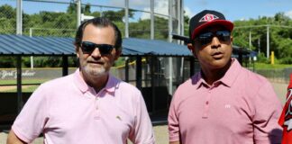 José Miguel Bonetti Du-Breil, miembro de la Junta Directiva del Escogido Baseball Club, está complacido con lo que ha visto en la preparación del club para el torneo otoño-invernal 2023-24 de la Liga de Béisbol Profesional de la República Dominicana.