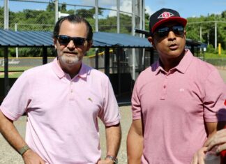 José Miguel Bonetti Du-Breil, miembro de la Junta Directiva del Escogido Baseball Club, está complacido con lo que ha visto en la preparación del club para el torneo otoño-invernal 2023-24 de la Liga de Béisbol Profesional de la República Dominicana.