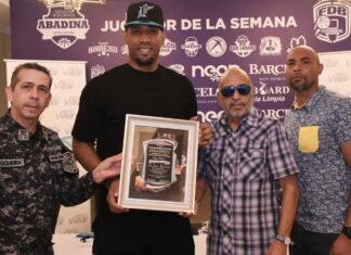 Edgar Tejeda, armador del club San Lázaro, se quedó este jueves con el premio el “Superior de la Semana Villar Hermanos” del Torneo de Baloncesto Superior del Distrito Nacional (TBS Abadina), en la tercera semana de escogencia.