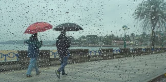 Una vaguada impone condiciones inestables sobre el territorio nacional, la cual desde la madrugada y las recientes horas matutinas ha estado generando nublados sobre provincias del litoral costero Atlántico y Caribeño, acompañadas de precipitaciones entre moderadas a fuertes en ocasiones con tormentas eléctricas y aisladas ráfagas de viento.